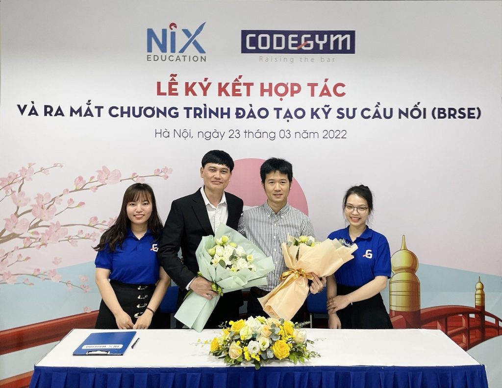 CodeGym và NiX Education hợp tác triển khai Chương trình đào tạo Kỹ sư IT Nhật Bản chất lượng cao